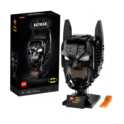 LEGO 76182 DC Batman: Cowl Mask Building Set for Adults, Collectible Superhero Helmet Gift Model